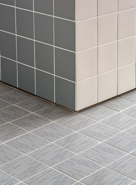 Tratti tiles by Inga Sempe for Mutina