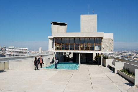 Unité d'Habitation by Le Corbusier. Photograph by Catrina Beevor