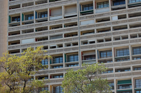 Unité d'Habitation by Le Corbusier. Photograph by Catrina Beevor