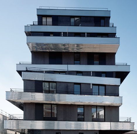 Zac de la Marine housing by Christophe Rousselle
