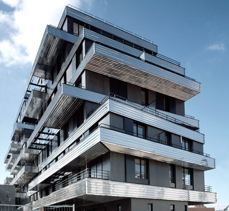 Zac de la Marine housing by Christophe Rousselle