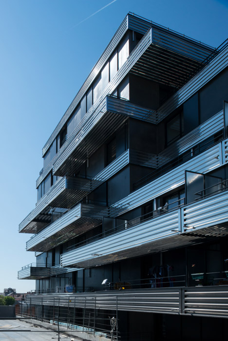 Zac de la Marine housing by Christophe Rousselle