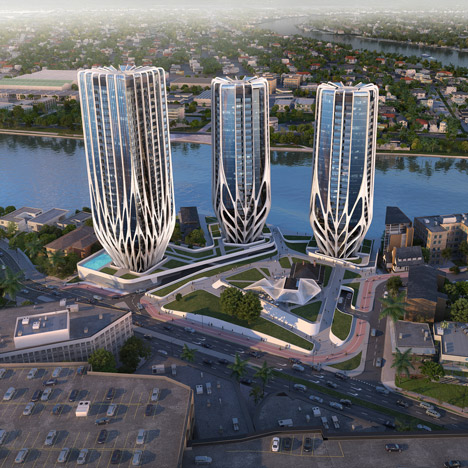 Toowong development by Zaha Hadid Architects