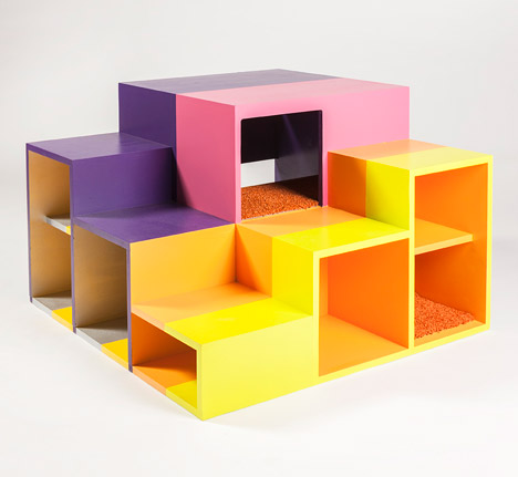 Architecture for Animals cat house by Wolcott Architecture