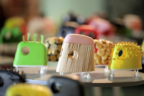 Design Taxonomy by Alexandra Daisy-Ginsberg at Dezeen and Mini Frontiers exhibition at London Design Festival 2014