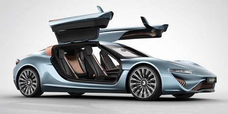 Nanoflowcell Quant e-Sportlimousine runs on saltwater