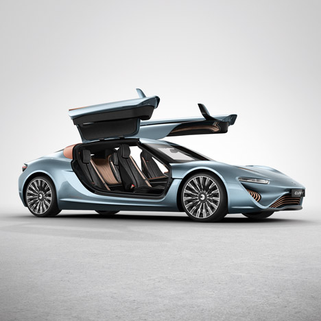 Nanoflowcell Quant e-Sportlimousine runs on saltwater