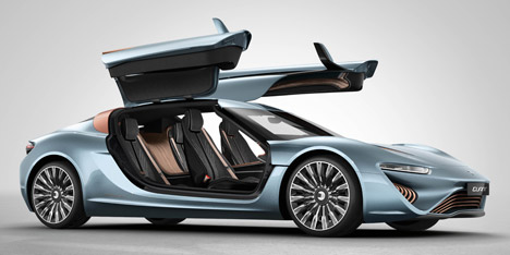 Nanoflowcell Quant e-Sportlimousine runs on saltwater