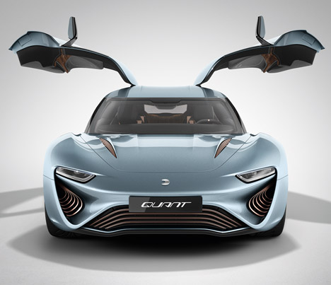 Nanoflowcell Quant e-Sportlimousine runs on saltwater
