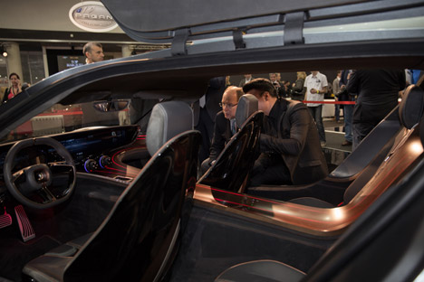 Nanoflowcell Quant e-Sportlimousine runs on saltwater