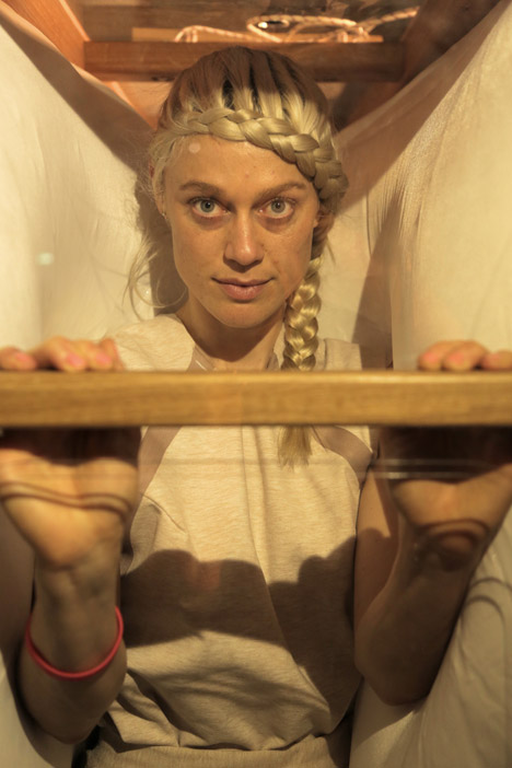 Prepping the Body for Space V 0.1 by Lucy McRae for Dezeen and Mini Frontiers at London Design Festival