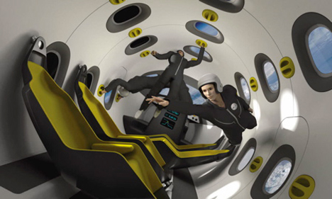 Astrium space jet by Marc Newson