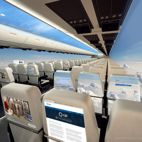 AeroSpace concept cabin by CPI