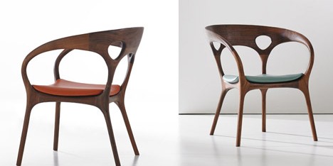 Ross Lovegrove designs first wooden chair to mark Bernhardt Design’s 125th anniversary