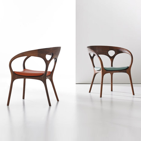 Ross Lovegrove designs first wooden chair to mark Bernhardt Design’s 125th anniversary
