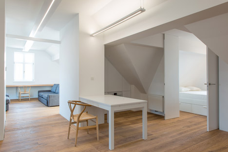 Attic Apartment by Arhitektura d.o.o.