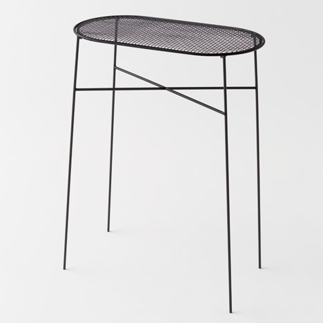 Basket container by Nendo with Kanaami Tsuji