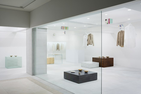 Beige concept store by Nendo