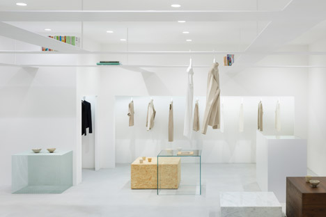 Beige concept store by Nendo