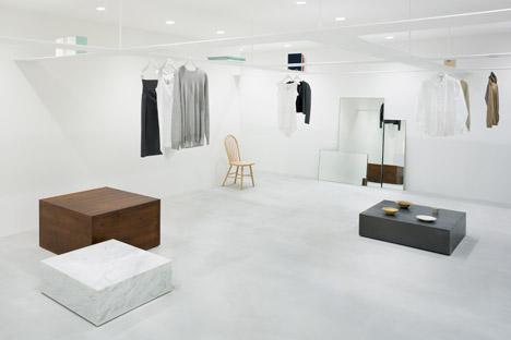 Beige concept store by Nendo