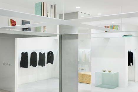 Beige concept store by Nendo