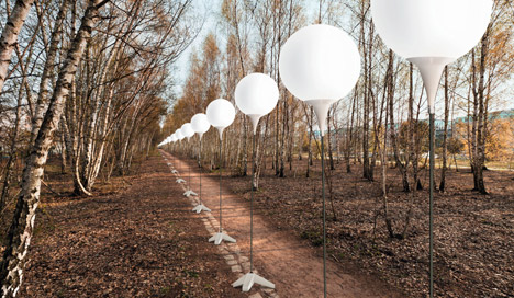 Berlin Lichtgrenze marks 25 years since the fall of the Berlin wall