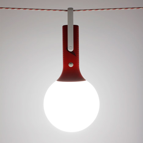 Bolla outdoor lamp by Claudio Gatto