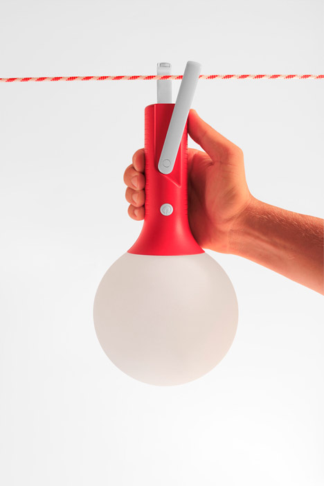 Bolla outdoor lamp by Claudio Gatto