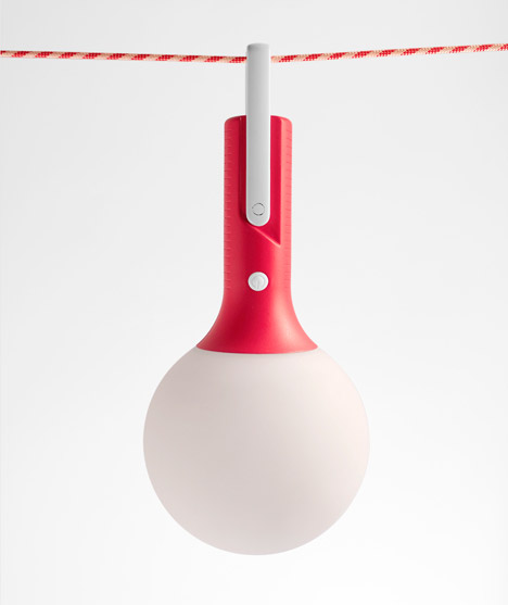 Bolla outdoor lamp by Claudio Gatto