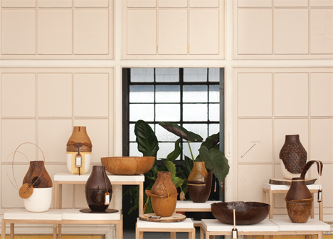 Formafantasma, Botanica, by Simone Farresin and Andrea Trimarchi, appearing at Galata Greek School – photo by Luisa Zanzani Formafantasma, Botanica, by Simone Farresin and Andrea Trimarchi, appearing at Galata Greek School – photo by Luisa Zanzani
