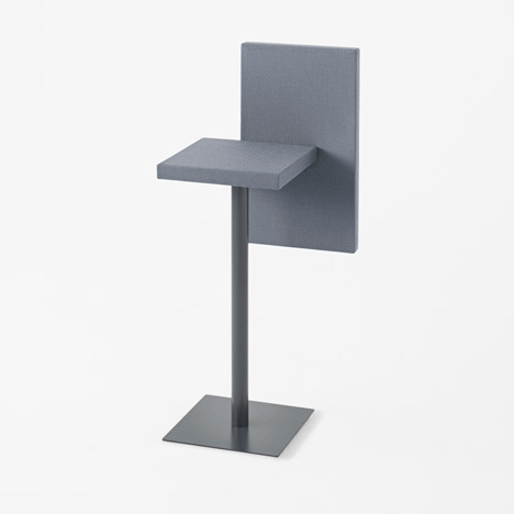 Brackets-lite office furniture by Nendo for Kokuyo