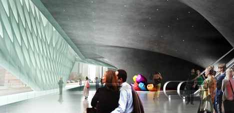 The Broad gallery by Diller Scofidio + Renfro