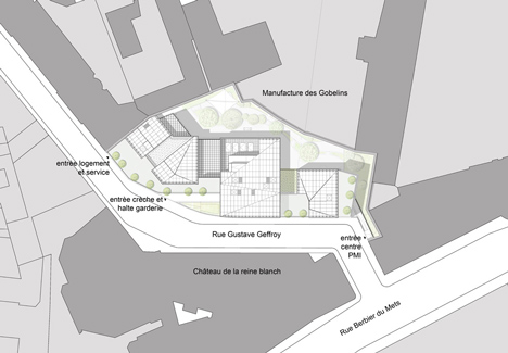Child care centre in Paris by RH+ architecture
