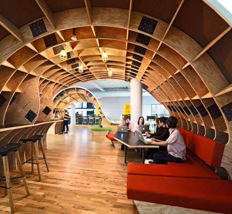 Barbarian offices by Clive Wilkinson