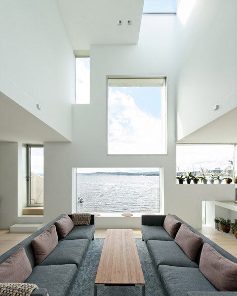 Concrete House in Stange by Carl-Viggo Hølmebakk