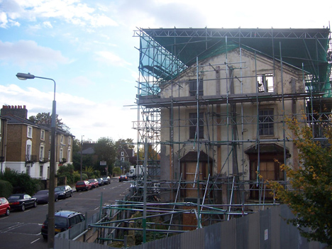 David Adjaye to transform "Mole Man" house in London