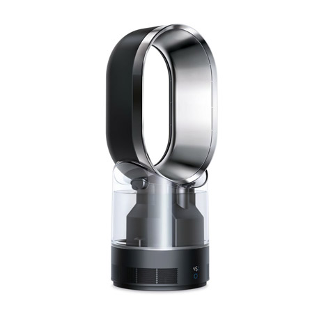 Dyson's humidifier pretreats water with ultraviolet light to kill waterborne bacteria