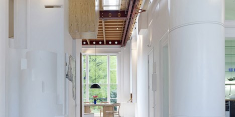 Andrew Pilkington combines two Notting Hill apartments with a central atrium