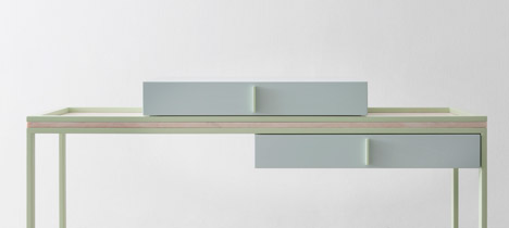 Flamingo console by Marco Guazzini