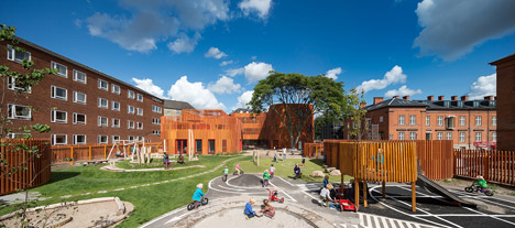 Forfatterhuset Kindergarten Copenhagen by COBE