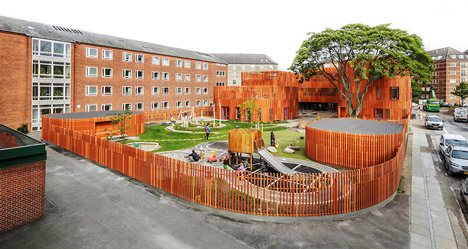 Forfatterhuset Kindergarten Copenhagen by COBE