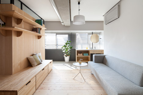 Fujigaoka M apartment by Sinato