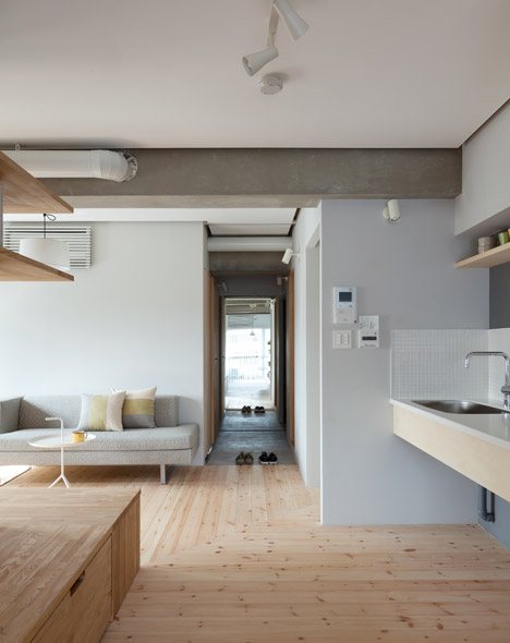 Fujigaoka M apartment by Sinato