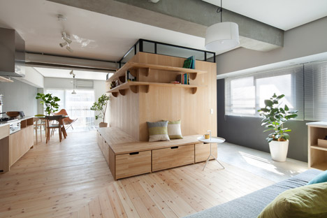 Fujigaoka M apartment by Sinato