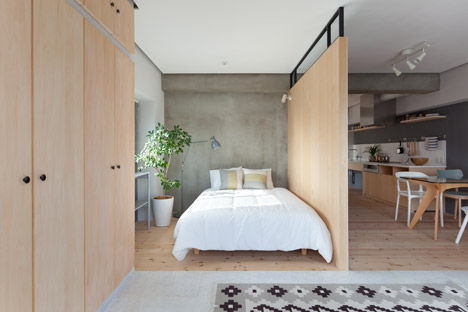 Fujigaoka M apartment by Sinato