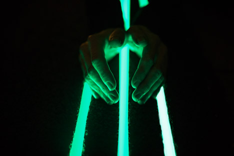 Glowing Lines Smart Highway by Daan Roosegaarde