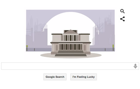 Google celebrates Christopher Wren in Google Doodle