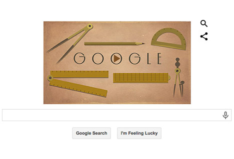 Google celebrates Christopher Wren in Google Doodle