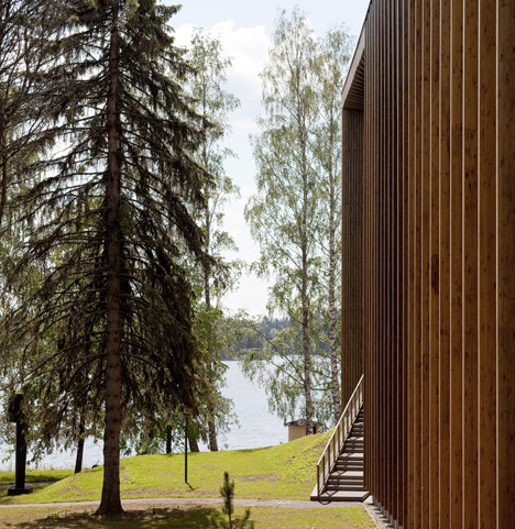 Contemporary Art Museum Gösta Serlachius extension by MX_SI