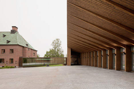 Contemporary Art Museum Gösta Serlachius extension by MX_SI